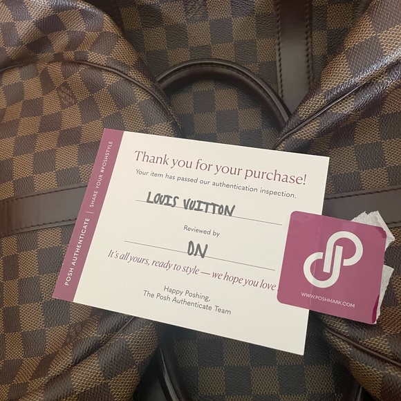 LV Damier Keepall w/ D Rings - Picture 6 of 12